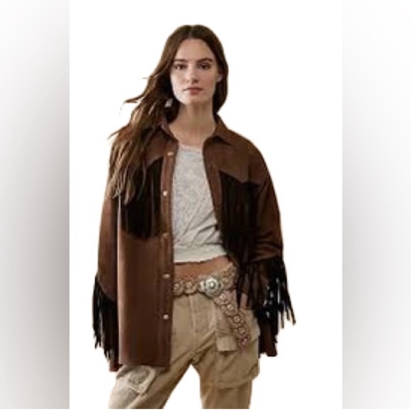 Understated Leather Sunburst Suede jacket by Understated Leather